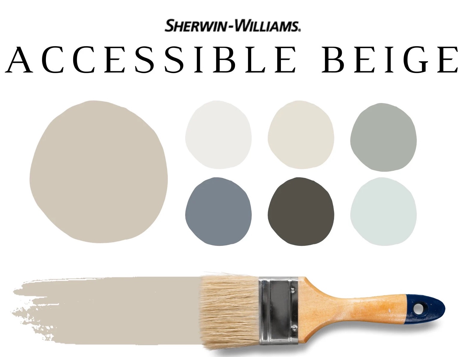 Sherwin Williams Accessible Beige Home Paint Color Palette | lupon.gov.ph