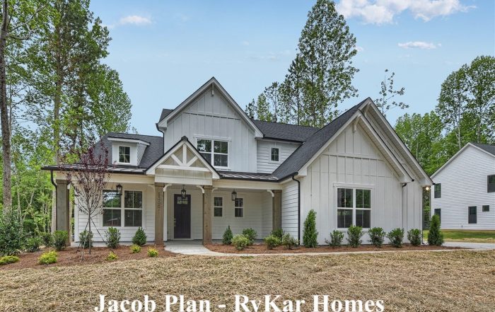 photo of front of Jacob home plan by RyKar Homes